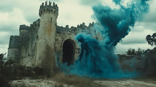 Castle Specter in Blue Smoke