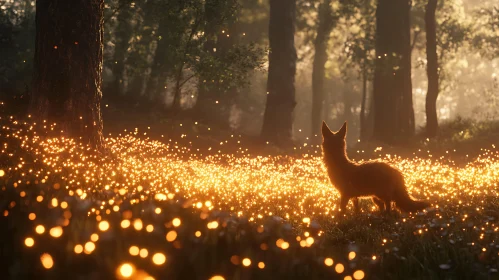 Golden Forest Fox