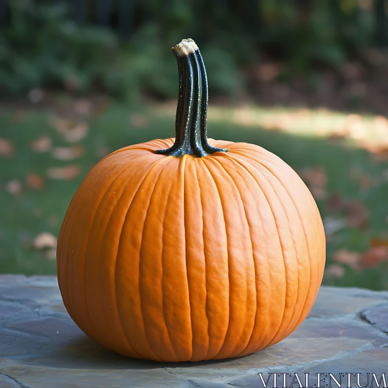 Still Life of a Pumpkin AI Image