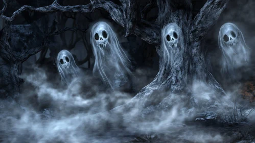 Specters of the Woods: A Ghostly Gathering