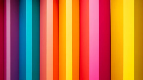 Colorful Vertical Stripes