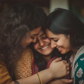 Three Sisters: A Moment of Togetherness