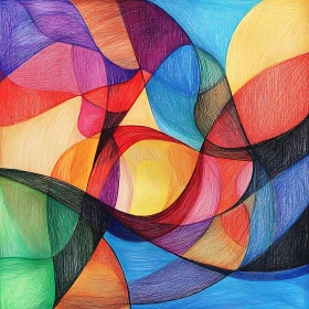 Vibrant Abstract Shapes