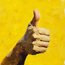 Hand Gesture of Approval Art