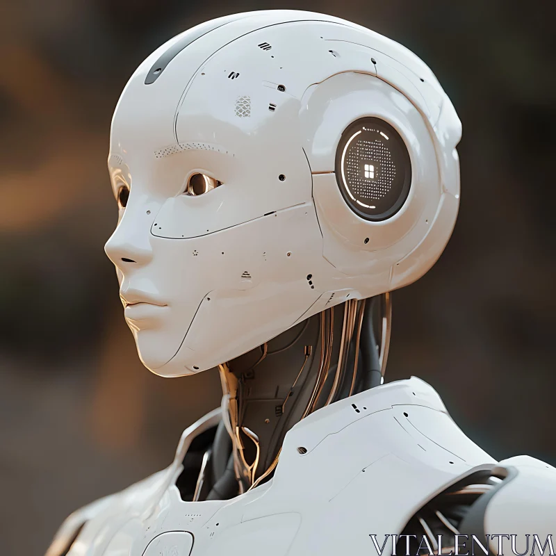 Advanced AI Humanoid Robot AI Image