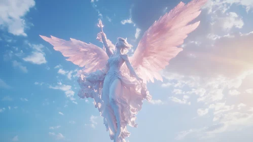 Celestial Angel with Wings