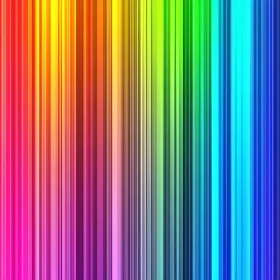 Rainbow Gradient Vertical Lines Design