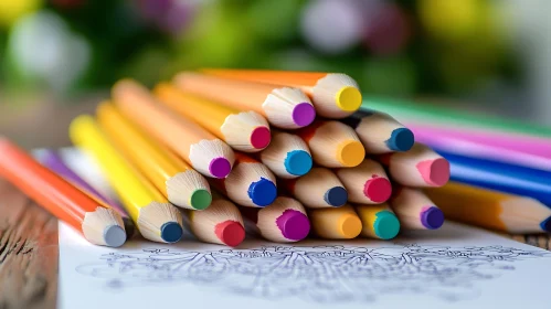 Vibrant Colored Pencils for Drawing