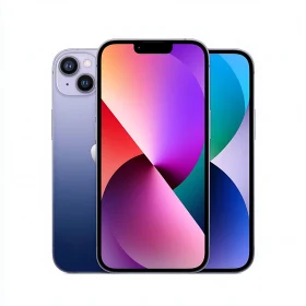 Chromatic Smartphone Trio on White