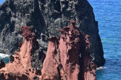 Dramatic Madeira Cliffs and Ocean Scene