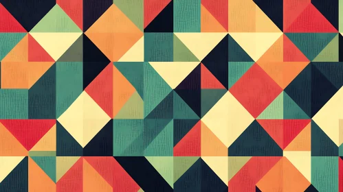 Colorful Geometric Pattern Artwork