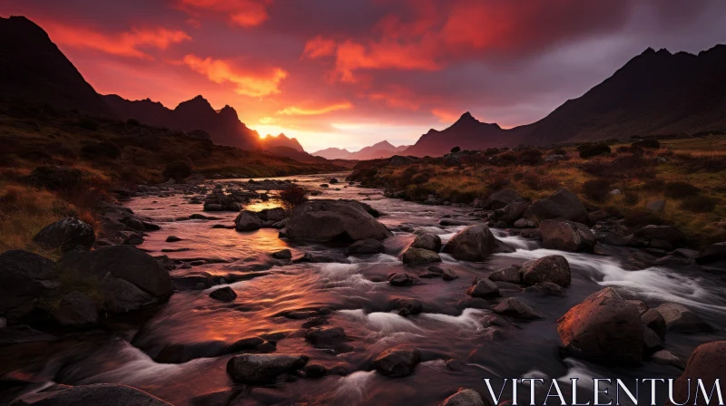 AI ART Epic Scottish Landscapes at Sunset | Breathtaking Nature Photography