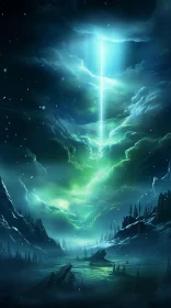 Mystical Forest with Radiant Light | World of Warcraft Wallpaper