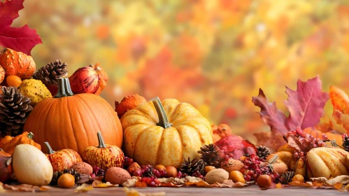 Harvest Bounty: A Symphony of Autumnal Colors