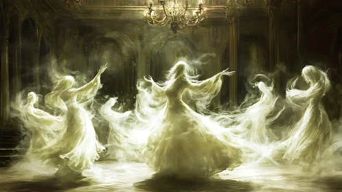 Spectral Dance in the Old Ballroom