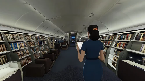 Books on a Plane: A Flying Library