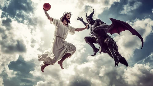 Basketball Game: Good Versus Evil