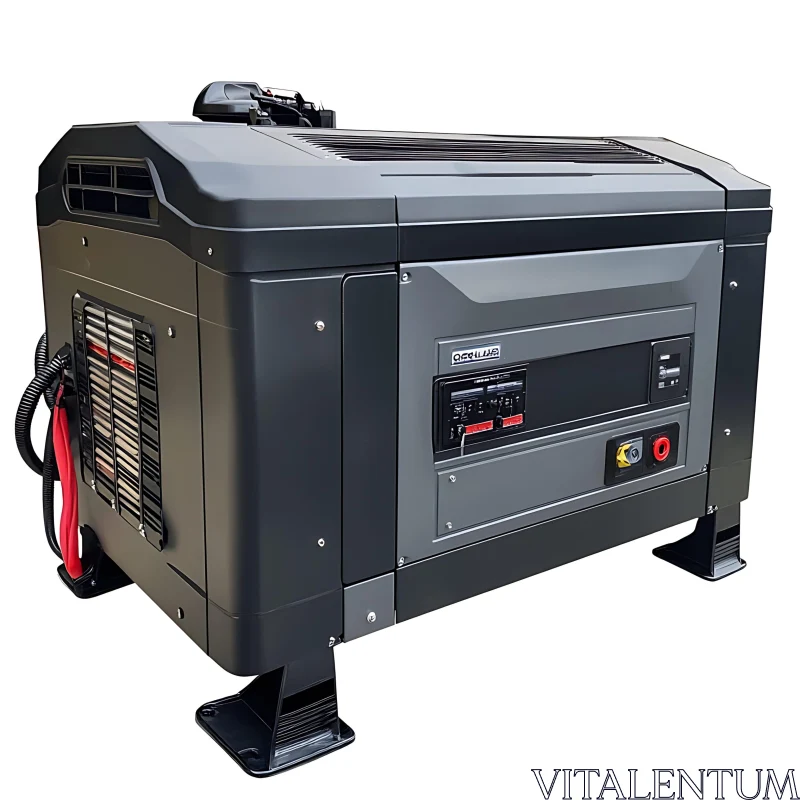 Generator unit for industrial power supply