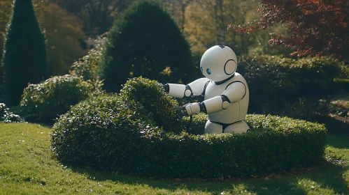 Automated Gardening with Robot Trimmer