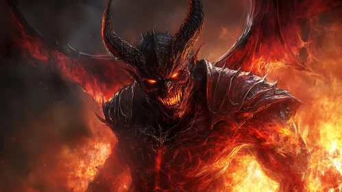 Fiery Demon of the Abyss