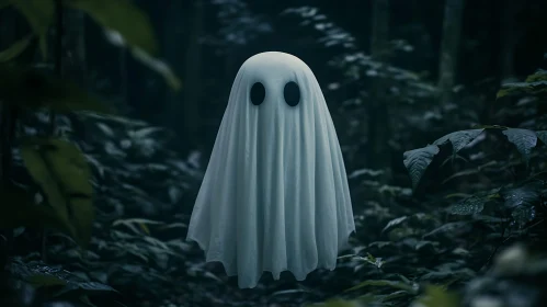 Forest Ghost: A Spooky Encounter
