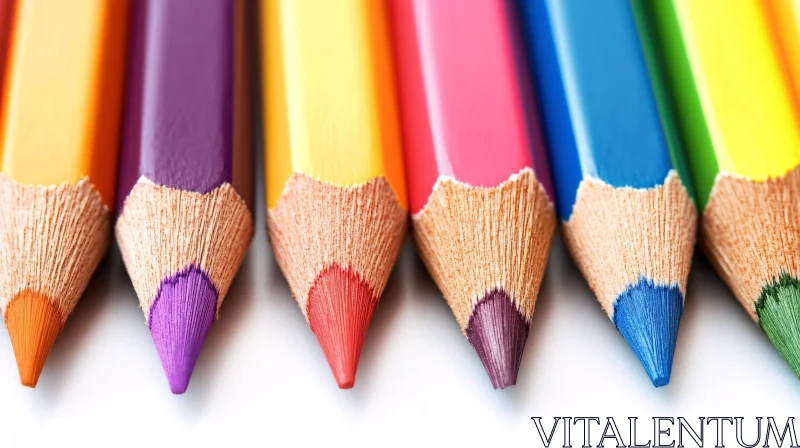 Spectrum of Colored Pencils - Close Up