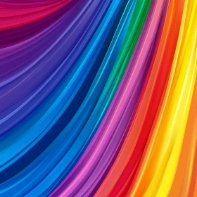 Chromatic Cascade: A Rainbow of Lines