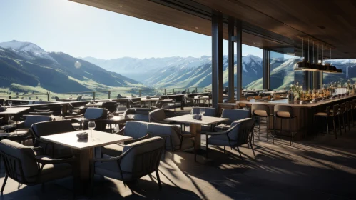 Scenic Mountain View Restaurant | Whistlerian Style
