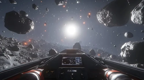 Navigating Asteroids in Deep Space