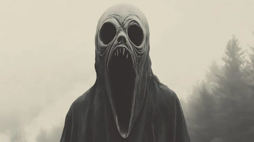 Monochrome Nightmare Creature