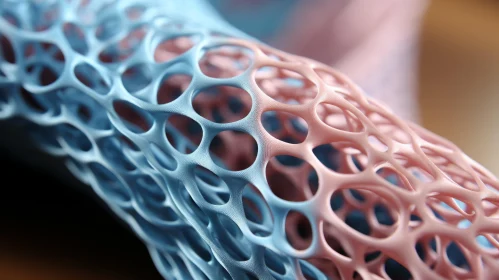 3D Printed Vascular Structure: A Study in Infinity Nets and Fabric Resin
