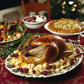 Christmas Turkey Dinner Celebration
