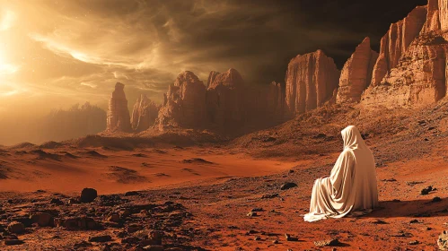 Red Planet Contemplation