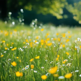 Floral Meadow in Summer