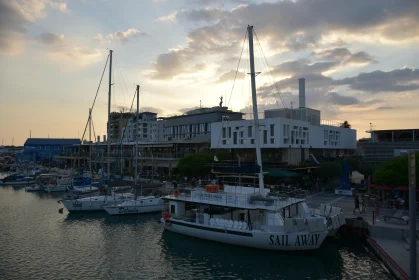 Evening at Limassol Dock