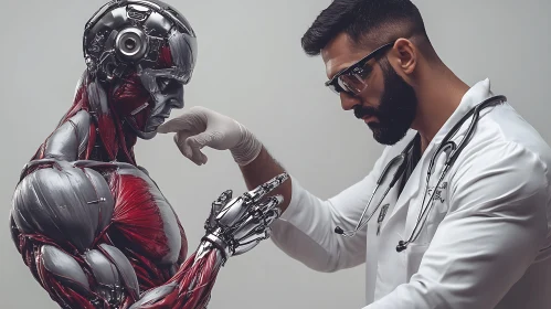 Cyborg and Doctor Collaboration in Medical Environment