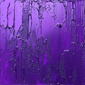 Purple Textured Abstract Art