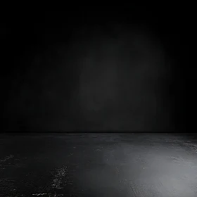 Black Abstract Minimalist Composition