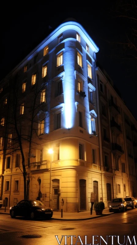 AI ART Captivating White Apartment Building in Baroque Chiaroscuro Style