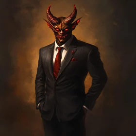 Devilishly Dapper: A Demon's Formal Attire