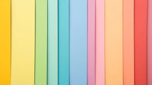 Gradient Pastel Color Stripes