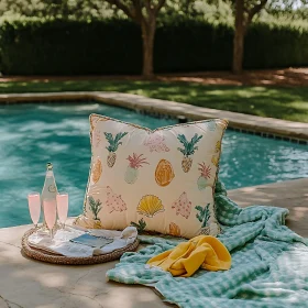 Summer Day by the Pool