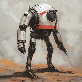 Robot in Desert