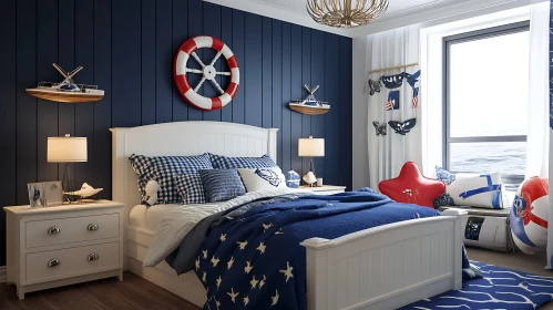 Coastal Theme Bedroom Decor