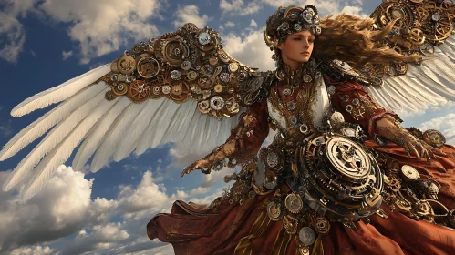 Mechanical Angel in the Sky