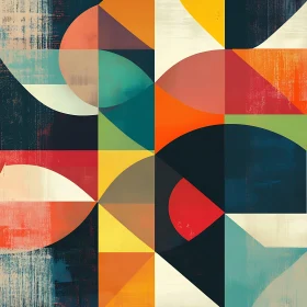 Vibrant Geometric Design