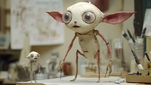 Fantasy Creature Dolls: A Curious Pair