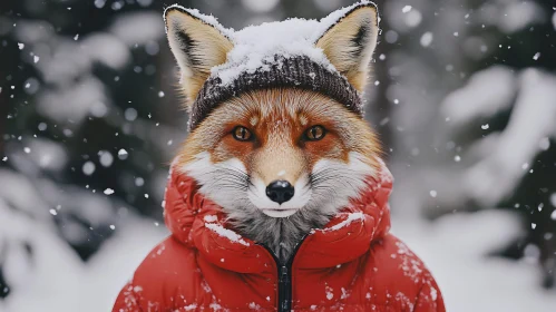 Winter Fox Fashion