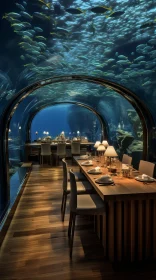 Ultimate Underwater Dining Experience: Exquisite Architecture and Atmospheric Ambience