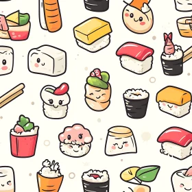 Cute Japanese Food Characters